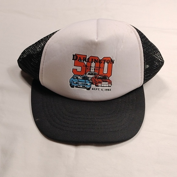 Capital Other - Nascar Vintage Darlington Raceway 1984 Mesh Snapback Baseball Cap One Size